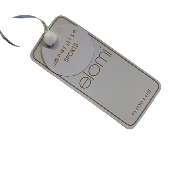 ELOMI Energise J-Hook Underwire Sports Bra 8042 Lime twist gray US size 34N NWT - Picture 8 of 14